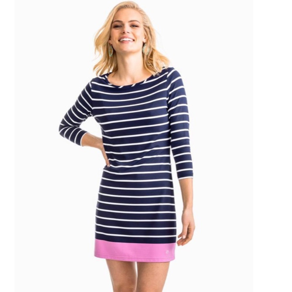 Southern Tide striped dress